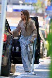 Jennifer Lopez Channels Iconic Style with Birkin Bag and Jackie O Shades