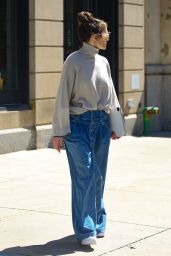 Jennifer Lopez Embraces Oversized Denim Trend with Gucci Jeans