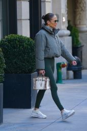 Jennifer Lopez in Sportswear in New York 04-16-2024