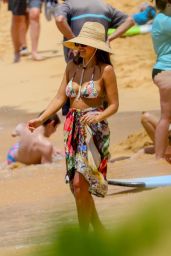 Jessica Alba in a Bikini in Poipi, Kauai 04/01/2024