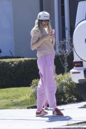 Jessica Hart in Casual Outfit in Los Feliz 04/01/2024