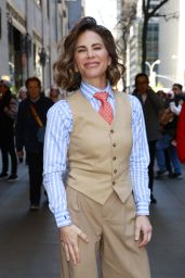 Jillian Michaels in a Stylish Outfit Leaving the NBC Studios in NYC 04-23-2024