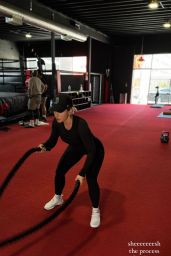 Joanna JoJo Levesque - Workout 04-26-2024