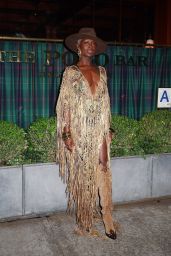 Jodie Turner-Smith Leaving the Ralph Lauren Fashion Show in New York 04-29-2024