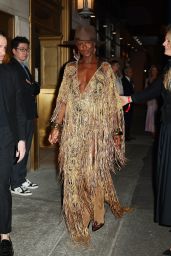 Jodie Turner-Smith Leaving the Ralph Lauren Fashion Show in New York 04-29-2024