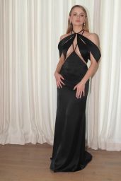 Joey King in a Black Dress Ready for AFI Awards 04-27-2024