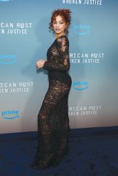 Julia Mayorga at "American Rust Broken Justice" Screening in New York 03/26/2024