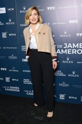 Julie Gayet - The Art of James Cameron Exhibition in Paris 04/03/2024