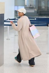 Karrueche Tran at Los Angeles International Airport 04-27-2024