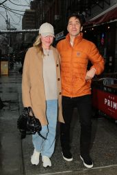 Kate Bosworth and Justin Long in NoHo, New York 04/03/2024