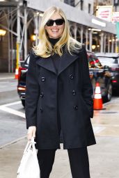 Kate Upton in an All Black Ensemble in New York 04-11-2024