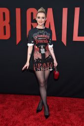 Kathryn Newton at “Abigail” Premiere in Los Angeles