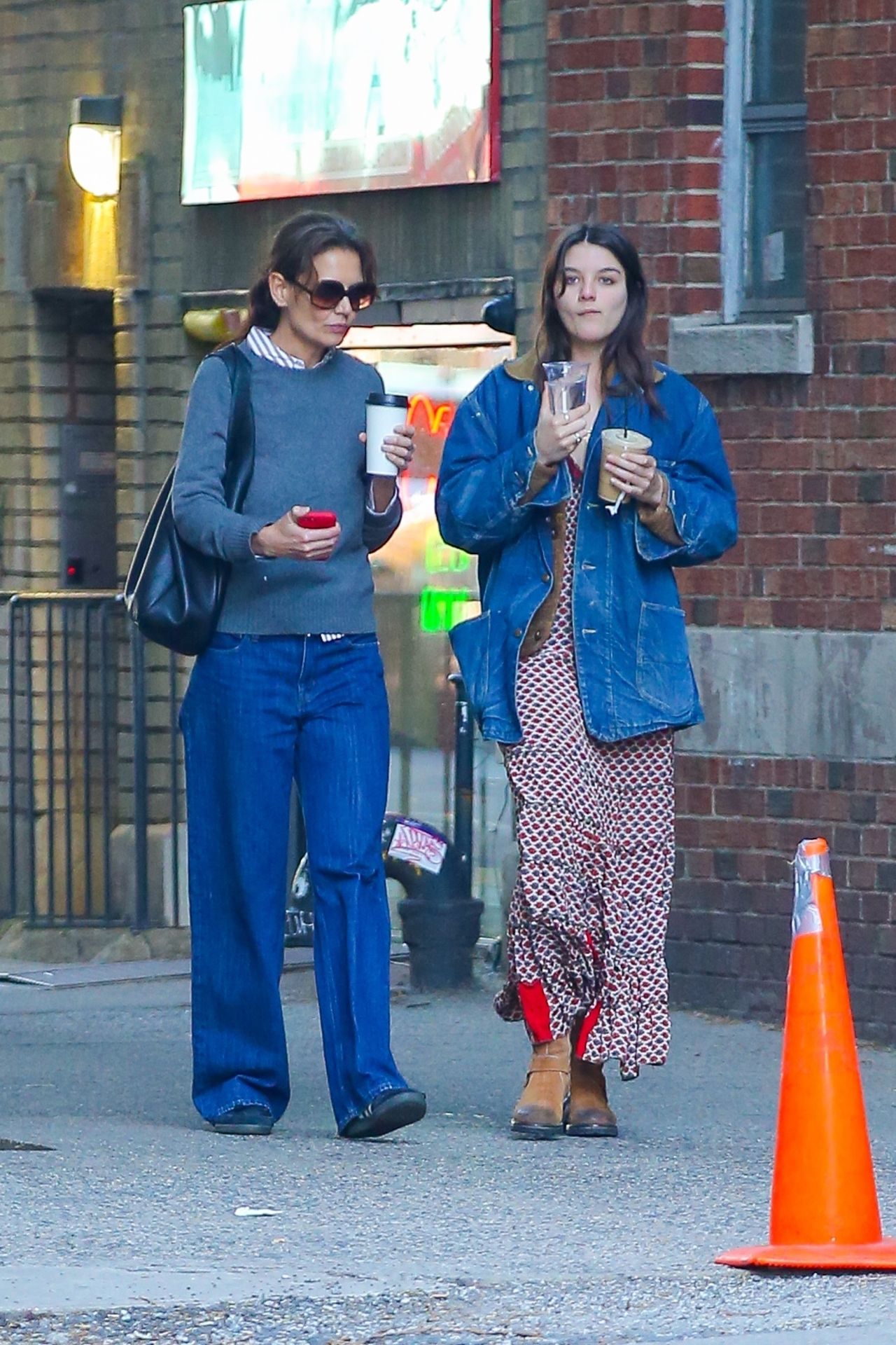 Katie Holmes and Suri Cruise Out in NYC 04-22-2024 • CelebMafia