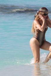 Khloe Kardashian in a Swimsuit - Turks and Caicos 04/06/2024