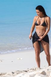 Kim Kardashian in a Bikini in Turks and Caicos 04-04-2024
