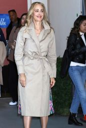 Kim Raver Outside the LIVE with Kelly and Mark Show Studios in NYC 04-22-2024