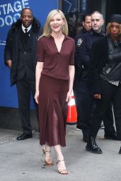 Kirsten Dunst Stops by GMA in New York 04-10-2024