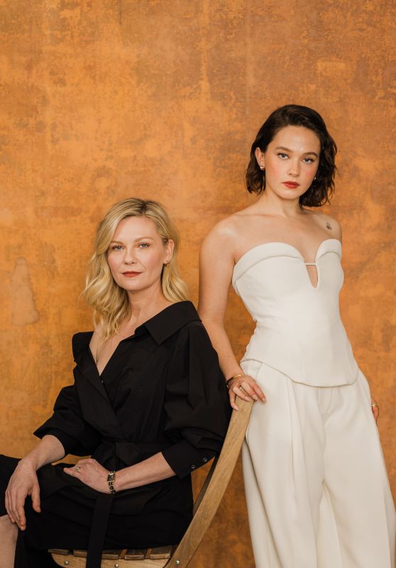Kirsten Dust and Cailee Spaeny - LA Times April 2024