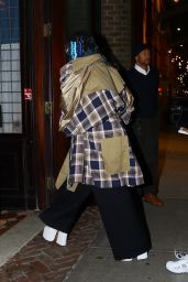 Lauryn Hill Arrives at the Greenwich Hotel in New York 04-17-2024