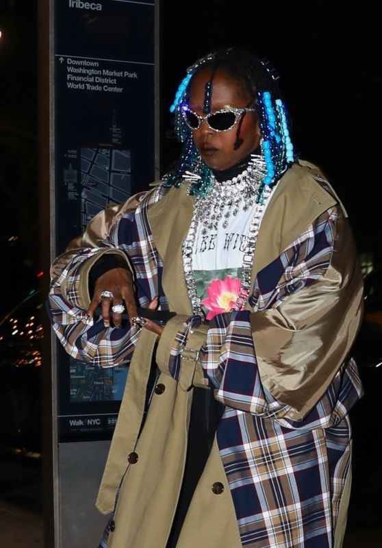 Lauryn Hill Arrives at the Greenwich Hotel in New York 04-17-2024