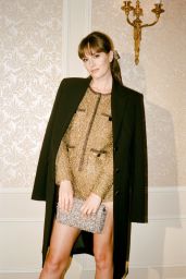 Leighton Meester - St. John and Edie Parker Tweed Burn Collection 2024