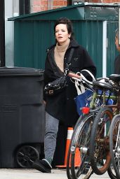 Lily Allen in Casual Outfit in New York 04-14-2024