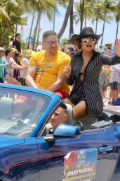 Lisa Rinna at a Gay Pride Event in Miami 04-14-2024