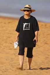 Lisa Wilkinson on the Beach in Sydney 03/31/2024