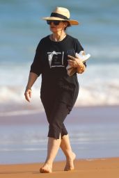 Lisa Wilkinson on the Beach in Sydney 03/31/2024