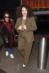 Lydia West Arrives at CBS Studios in New York 04/05/2024