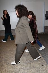 Lydia West Arrives at CBS Studios in New York 04/05/2024