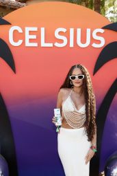 Madison Pettis at CELSIUS Cosmic Desert Event at Coachella in Indio 04-12-2024