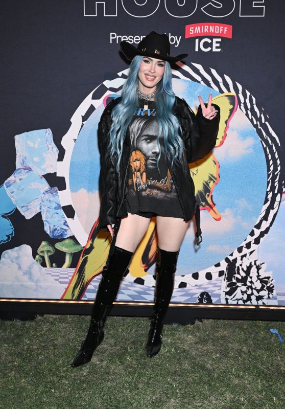 Megan Fox at Nylon House Event at the Coachella Music and Arts Festival in Thermal 04-12-2024