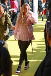 Meghan Trainor Arrives at the iHeartRadio Award Show in Hollywood 04/01/2024