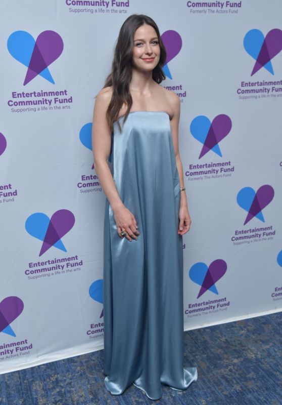 Melissa Benoist at the Entertainment Community Fund Gala in New York 04-08-2024