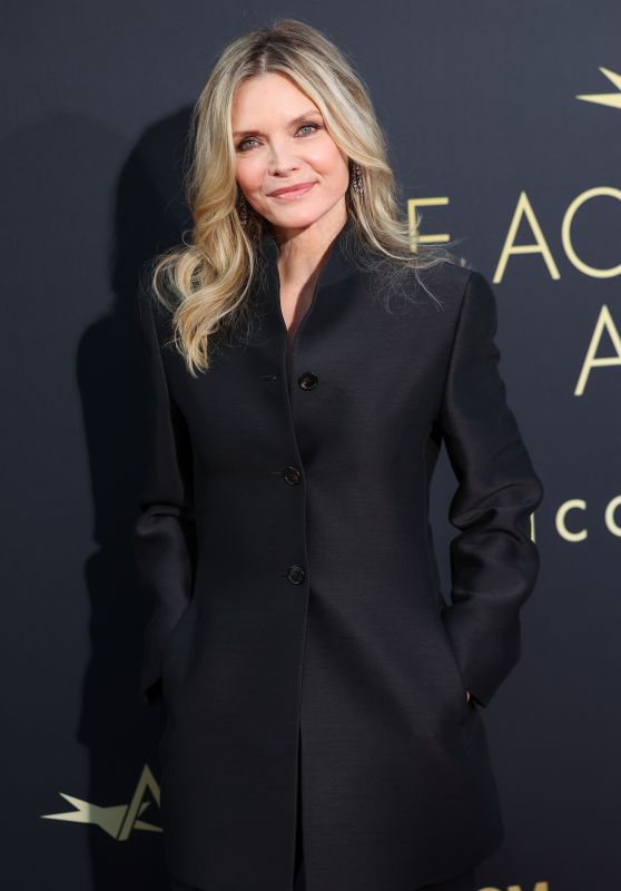 Michelle Pfeiffer – AFI Life Achievement Award Honoring Nicole Kidman in Hollywood 04-27-2024