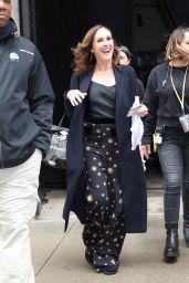 Molly Shannon Leaves the Set of "Only Murders in the Building" in New York 04-12-2024