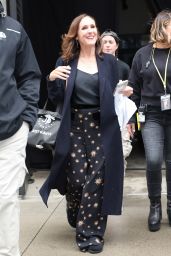 Molly Shannon Leaves the Set of "Only Murders in the Building" in New York 04-12-2024