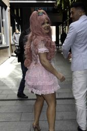 Nicole Sealy Arrive for the Mr Whippys Candy Party in Manchester 04/05/2024
