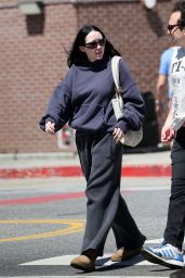Noah Cyrus in Casual Outfit in Los Angeles 04-09-2024