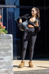 Olivia Culpo Leaving a Massage Clinic in Beverly Hills 04-17-2024