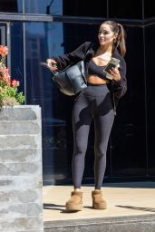 Olivia Culpo Leaving a Massage Clinic in Beverly Hills 04-17-2024
