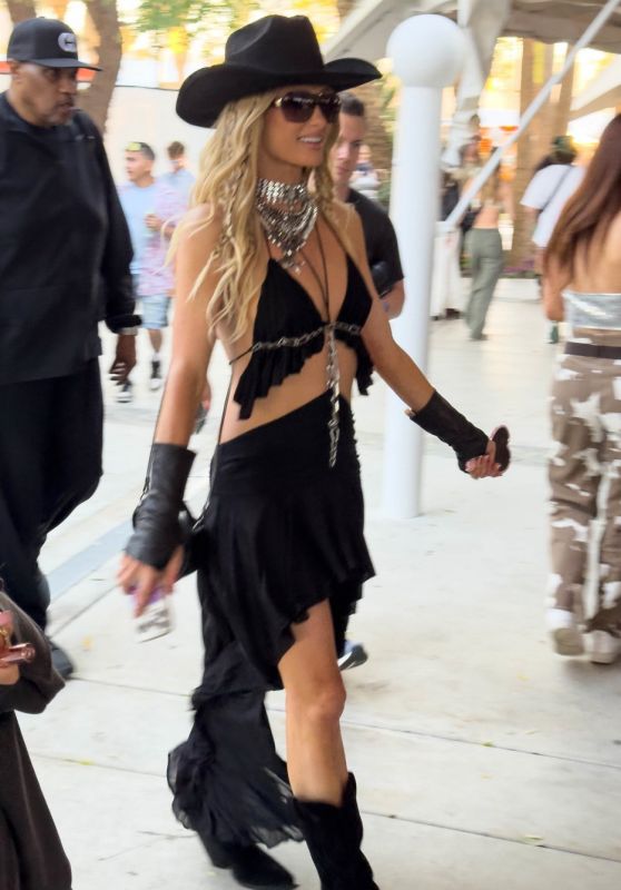 Paris Hilton at Coachella Music Festival in Indio 04-13-2024