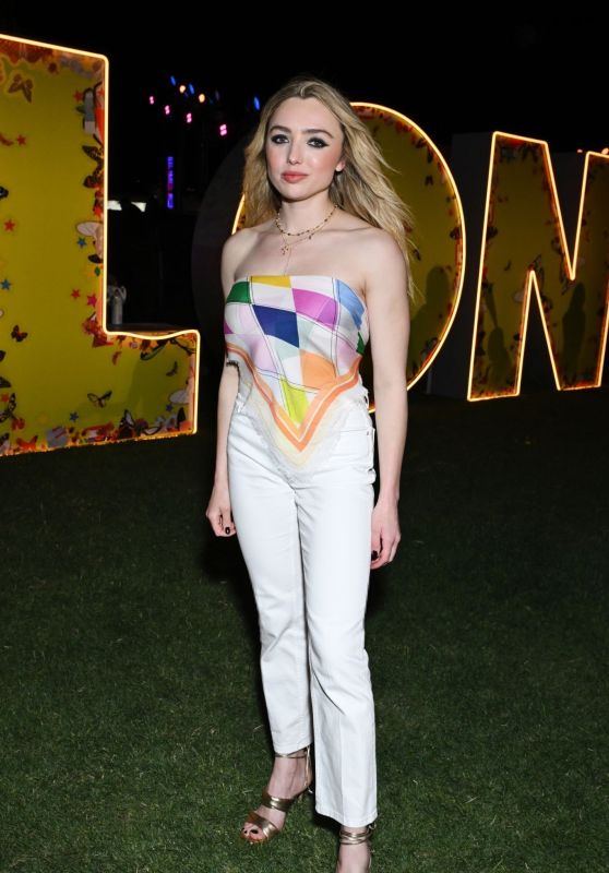 Peyton List at Nylon House at the Coachella Valley Music and Arts Festival in Indio 04-12-2024