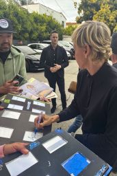 Portia de Rossi and Ellen DeGeneres Arriving at Largo in LA 04-26-2024