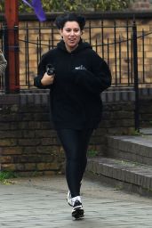 Raye Jogging in London 03/29/2024