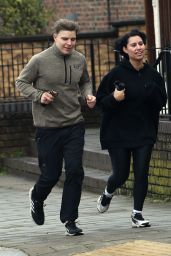 Raye Jogging in London 03/29/2024