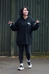 Raye Jogging in London 03/29/2024