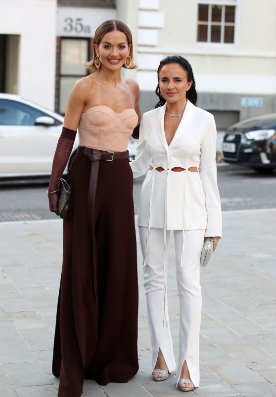 Rita Ora and Anna Lahey at The Launch Of TYPEBEA in London 04-29-2024