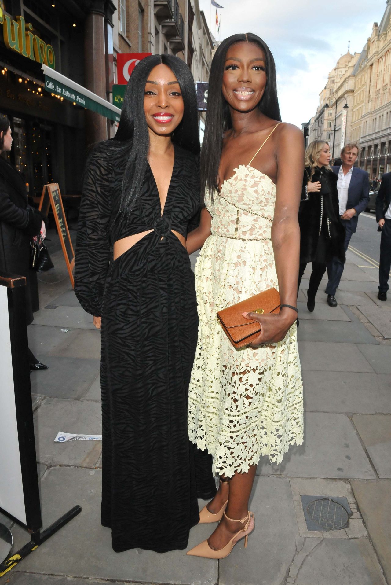 Sabrina Washington and Claudia-Liza Vanderpuije at 